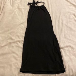 Backless mini dress